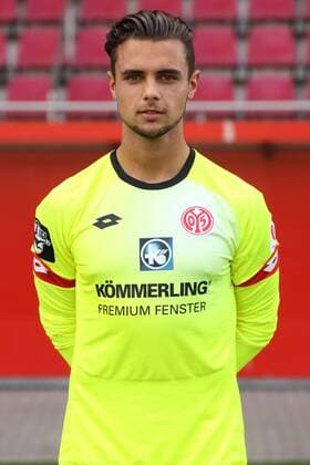 Aktuell Fußball, 3. Liga, Porträttermin 1. FSV Mainz 05 II DANIEL ZEAITER 1. FSV MAINZ 05 U23 3.LIGA PORTTRAETTERMIN 2015 16 PORTRAET MAINZ 
