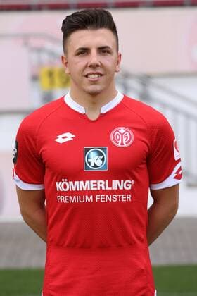 Aktuell Fußball, 3. Liga, Porträttermin 1. FSV Mainz 05 II DENNIS FRANZIN 1. FSV MAINZ 05 U23 3.LIGA PORTTRAETTERMIN 2015 16 PORTRAET MAINZ 