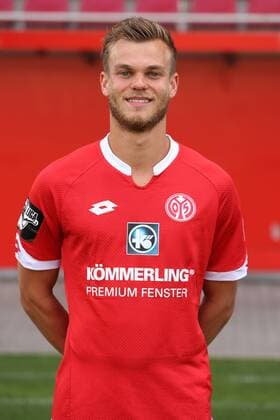 Aktuell Fußball, 3. Liga, Porträttermin 1. FSV Mainz 05 II BENEDIKT SALLER 1. FSV MAINZ 05 U23 3.LIGA PORTTRAETTERMIN 2015 16 PORTRAET MAINZ 