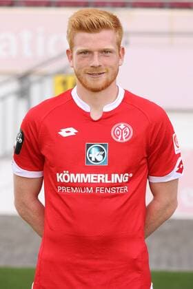 Aktuell Fußball, 3. Liga, Porträttermin 1. FSV Mainz 05 II FABIAN KALIG 1. FSV MAINZ 05 U23 3.LIGA PORTTRAETTERMIN 2015 16 PORTRAET MAINZ 