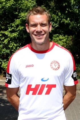 Fototermin des SC Fortuna Köln ( Dritte Liga ) am Donnerstag, 16. Juli 2015, im Südstadion Köln. Oliver Schröder Fortuna Köln Porträttermin 2015 2016
