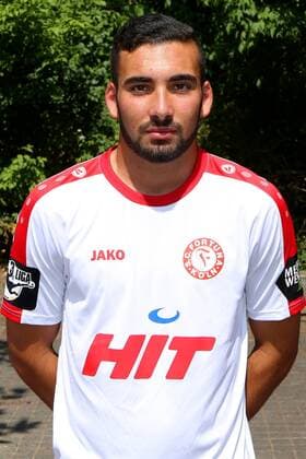 Fototermin des SC Fortuna Köln ( Dritte Liga ) am Donnerstag, 16. Juli 2015, im Südstadion Köln. Ergün Pala Fortuna Köln Porträttermin 2015 2016