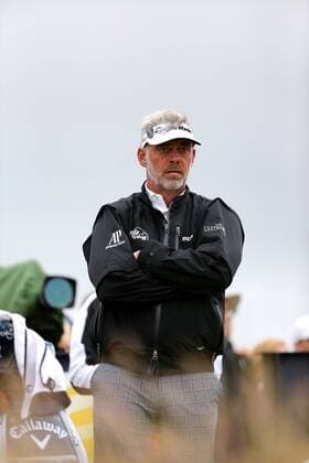 Darren Clarke (NIR), JULY 16, 2015 Darren Clarke of Northern Ireland in action on the 15th hole during the first round of the 144th British Open Championship at the Old Course, St Andrews in Fife, Scotland. NoxThirdxPartyxSales  (waha018049)