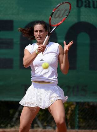 17.07.2015, xjhx, Tennis, TEC Darmstadt Charity Turnier Kinder Krebs Hilfe, emspor, v.l. Andrea Petkovic