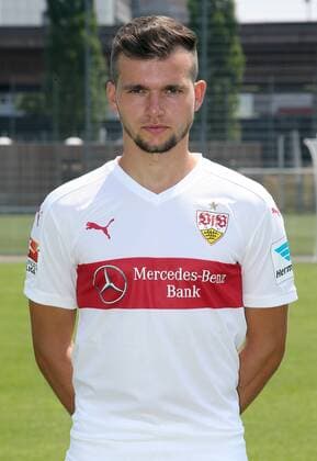 Stuttgart, Fußball 1. Bundesliga VfB Stuttgart Saison 2015 2016 Fototermin: Kevin Stöger