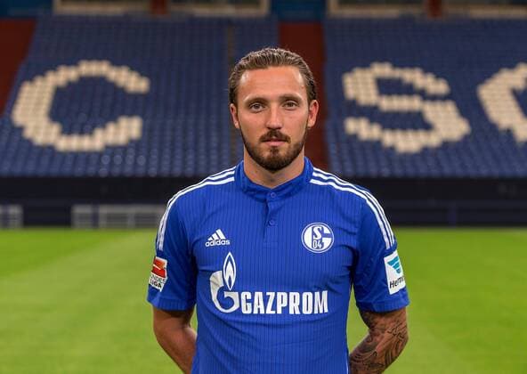 Gelsenkirchen Marco Hoeger (Schalke) Mannschaftsfototermin FC Schalke 04, Fussball, 1. Bundesliga, 17.07.2015 Copyright: Hommes Eibner-Pressefoto EP_MHS
