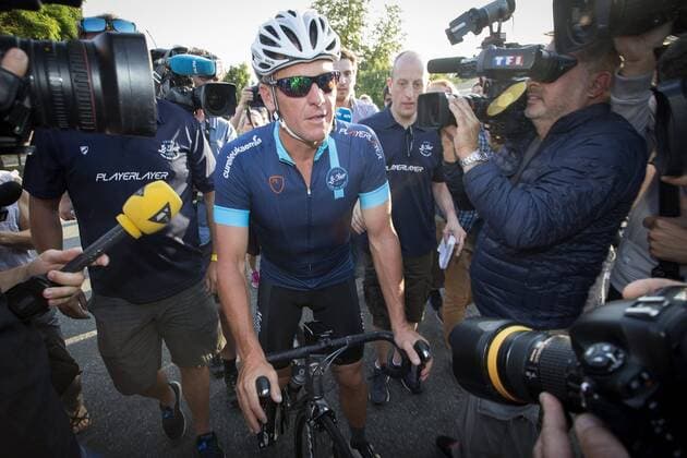 MURET, FRANCE - 16 JUILLET - Lance Armstrong CYCLISME : Lance Armstrong sur le Tour de France 2015 - 16 07 2015 PHOTONEWS PANORAMIC 