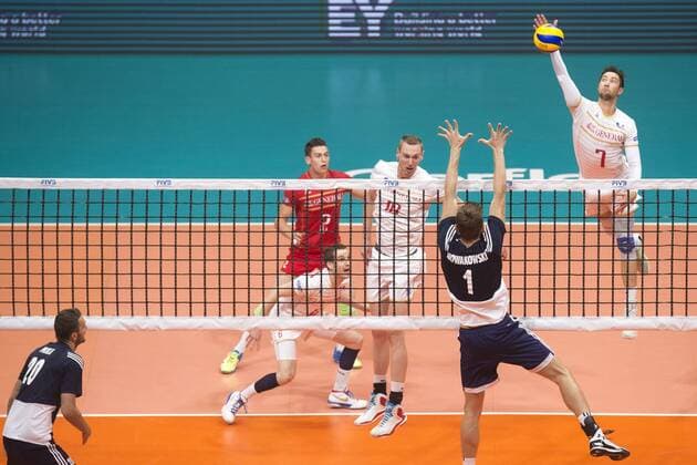 Volei Franca x Polonia RIO DE JANEIRO, Brazil - 18 07 2015: VOLLEYBALL FRANCE X POLAND - Tillie France-Poland during the semifinal of the World Volleyball League in Maracan?zinho. This game is part of the Rio2016 Olympic test event in Rio de Janeiro. (Photo: Celso Pupo FotoArena)  CelsoxPupo