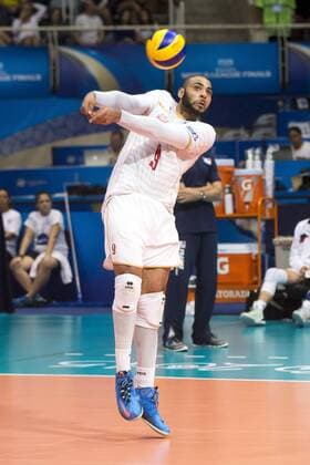 Volei Franca x Polonia RIO DE JANEIRO, Brazil - 18 07 2015: VOLLEYBALL FRANCE X POLAND - Ngapeth France-Poland during the semifinal of the World Volleyball League in Maracan?zinho. This game is part of the Rio2016 Olympic test event in Rio de Janeiro. (Photo: Celso Pupo FotoArena)  CelsoxPupo