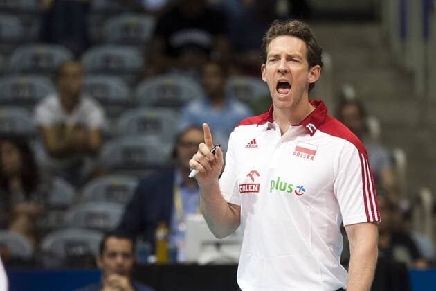 Volei Franca x Polonia RIO DE JANEIRO, Brazil - 18 07 2015: VOLLEYBALL FRANCE X POLAND - Stephane Technical Ancient France-Poland during the semifinal of the World Volleyball League in Maracan?zinho. This game is part of the Rio2016 Olympic test event in Rio de Janeiro. (Photo: Celso Pupo FotoArena)  CelsoxPupo