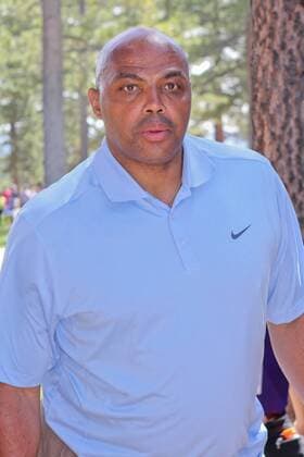 Jul 18, 2015 - South Lake Tahoe, California, U.S. - Using his club for a cane just a couple days away from surgery, NBA Basketball Herren USA star, CHARLES BARKLEY played in the American Century Championship Celebrity golf held at the Edgewood golf course on the shore of South Lake Tahoe. Golf 2015 - American Century Celebrity Championship - ZUMAa07_