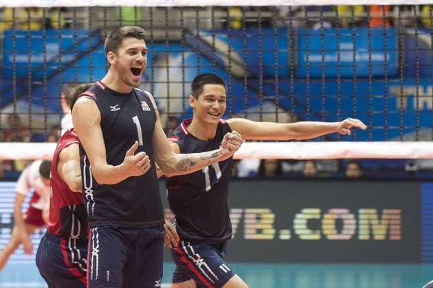 Volei USA x Polonia RIO DE JANEIRO, Brazil - 07 19 2015: VOLLEYBALL USA X POLAND - Photo for USA x Poland by the third place at the World Volleyball League in Maracan?zinho Gymnasium. (Photo: Celso Pupo FotoArena)  CelsoxPupo