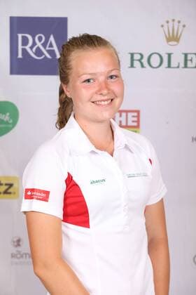 Aktuell Golf Damen, International European Ladies Amateur Championship - Fotoshooting GOLF - IELAC 2015, photo shoot FROHNLEITEN,AUSTRIA,20.JUL.15 - GOLF - EGA, European Golf Association, International European Ladies Amateur Championship, GC Murhof, photo shooting. Image shows Marie Lund-Hansen (DEN). GEPAxpictures xChristianxWalgram