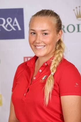 Aktuell Golf Damen, International European Ladies Amateur Championship - Fotoshooting GOLF - IELAC 2015, photo shoot FROHNLEITEN,AUSTRIA,20.JUL.15 - GOLF - EGA, European Golf Association, International European Ladies Amateur Championship, GC Murhof, photo shooting. Image shows Kristin Simonsen (NOR). GEPAxpictures xChristianxWalgram
