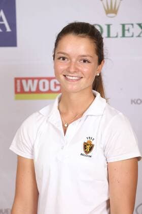 Aktuell Golf Damen, International European Ladies Amateur Championship - Fotoshooting GOLF - IELAC 2015, photo shoot FROHNLEITEN,AUSTRIA,20.JUL.15 - GOLF - EGA, European Golf Association, International European Ladies Amateur Championship, GC Murhof, photo shooting. Image shows Charlotte De Corte (BEL). GEPAxpictures xChristianxWalgram