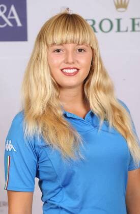 Aktuell Golf Damen, International European Ladies Amateur Championship - Fotoshooting GOLF - IELAC 2015, photo shoot FROHNLEITEN,AUSTRIA,20.JUL.15 - GOLF - EGA, European Golf Association, International European Ladies Amateur Championship, GC Murhof, photo shooting. Image shows Ludovica Farina (ITA). GEPAxpictures xChristianxWalgram