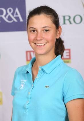 Aktuell Golf Damen, International European Ladies Amateur Championship - Fotoshooting GOLF - IELAC 2015, photo shoot FROHNLEITEN,AUSTRIA,20.JUL.15 - GOLF - EGA, European Golf Association, International European Ladies Amateur Championship, GC Murhof, photo shooting. Image shows Agathe Laisne (FRA). GEPAxpictures xChristianxWalgram