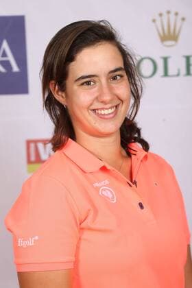 Aktuell Golf Damen, International European Ladies Amateur Championship - Fotoshooting GOLF - IELAC 2015, photo shoot FROHNLEITEN,AUSTRIA,20.JUL.15 - GOLF - EGA, European Golf Association, International European Ladies Amateur Championship, GC Murhof, photo shooting. Image shows Anais Meyssonnier (FRA). GEPAxpictures xChristianxWalgram