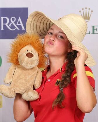 Aktuell Golf Damen, International European Ladies Amateur Championship - Fotoshooting GOLF - IELAC 2015, photo shoot FROHNLEITEN,AUSTRIA,20.JUL.15 - GOLF - EGA, European Golf Association, International European Ladies Amateur Championship, GC Murhof, photo shooting. Image shows Fiona Liddell (GER). GEPAxpictures xChristianxWalgram