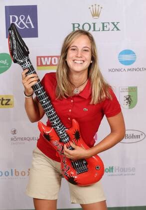 Aktuell Golf Damen, International European Ladies Amateur Championship - Fotoshooting GOLF - IELAC 2015, photo shoot FROHNLEITEN,AUSTRIA,20.JUL.15 - GOLF - EGA, European Golf Association, International European Ladies Amateur Championship, GC Murhof, photo shooting. Image shows Noemi Jimenez (ESP). GEPAxpictures xChristianxWalgram