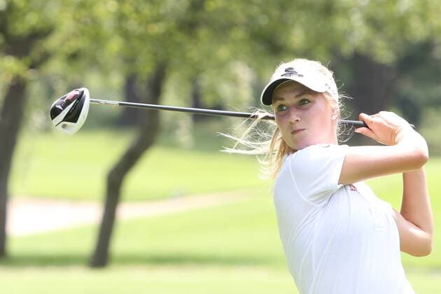 GOLF - IELAC 2015 FROHNLEITEN,AUSTRIA,20.JUL.15 - GOLF - EGA, European Golf Association, International European Ladies Amateur Championship, GC Murhof, practice day. Image shows Ines Fendt (AUT). GEPAxpictures xAndreasxPranter