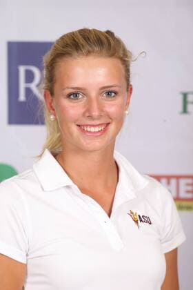 Aktuell Golf Damen, International European Ladies Amateur Championship - Fotoshooting GOLF - IELAC 2015, photo shoot FROHNLEITEN,AUSTRIA,20.JUL.15 - GOLF - EGA, European Golf Association, International European Ladies Amateur Championship, GC Murhof, photo shooting. Image shows Sophia Zeeb (GER). GEPAxpictures xChristianxWalgram
