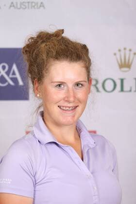 Aktuell Golf Damen, International European Ladies Amateur Championship - Fotoshooting GOLF - IELAC 2015, photo shoot FROHNLEITEN,AUSTRIA,20.JUL.15 - GOLF - EGA, European Golf Association, International European Ladies Amateur Championship, GC Murhof, photo shooting. Image shows Ema Grilc (SLO). GEPAxpictures xChristianxWalgram
