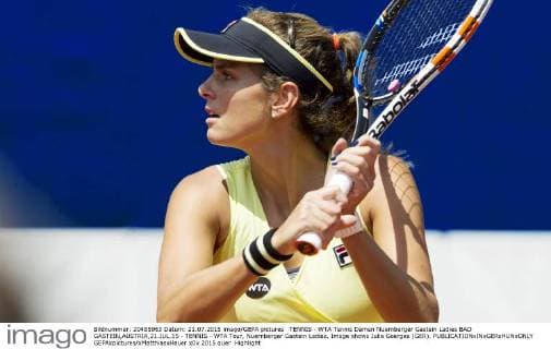 TENNIS - WTA Tennis Damen Nuernberger Gastein Ladies BAD GASTEIN,AUSTRIA,21.JUL.15 - TENNIS - WTA Tour, Nuernberger Gastein Ladies. Image shows Julia Goerges (GER). GEPAxpictures xMatthiasxHauer