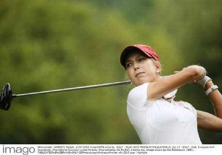 GOLF - IELAC 2015 FROHNLEITEN,AUSTRIA,21.JUL.15 - GOLF - EGA, European Golf Association, International European Ladies Amateur Championship, GC Murhof, practice day. Image shows Quirine Eijkenboom (GER). GEPAxpictures xAndreasxPranter