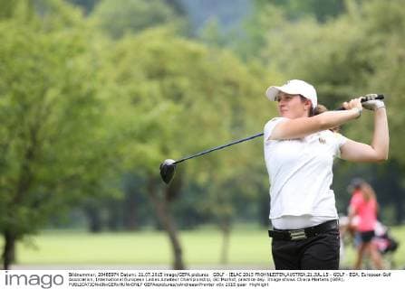 GOLF - IELAC 2015 FROHNLEITEN,AUSTRIA,21.JUL.15 - GOLF - EGA, European Golf Association, International European Ladies Amateur Championship, GC Murhof, practice day. Image shows Chiara Mertens (GER). GEPAxpictures xAndreasxPranter