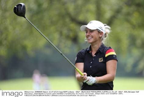 GOLF - IELAC 2015 FROHNLEITEN,AUSTRIA,21.JUL.15 - GOLF - EGA, European Golf Association, International European Ladies Amateur Championship, GC Murhof, practice day. Image shows Lena Schaeffner (GER). GEPAxpictures xAndreasxPranter