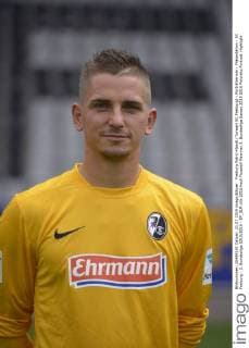 Freiburg Patric Klandt (Torwart SC Freiburg) - Porträttermin - Präsentation - SC Freiburg - 2. Bundesliga 2015 2016 - EP_SLR