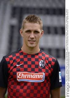 Freiburg Nils Petersen (SC Freiburg) - Porträttermin - Präsentation - SC Freiburg - 2. Bundesliga 2015 2016 - EP_SLR