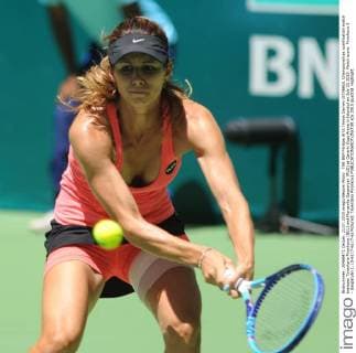 TEB BNP Paribas WTA Tennis Damen ISTANBUL Championships qualification match between Tsventana Pironkova (BUL) and Margarita Gasparyan (RUS) at Garanti Koza Arena in Istanbul on July 21 2015. Match score: Pironkova 2 - Gasparyan 1. (0-6) (7-6) (7-6) Pictured: Tsventana Pironkova 