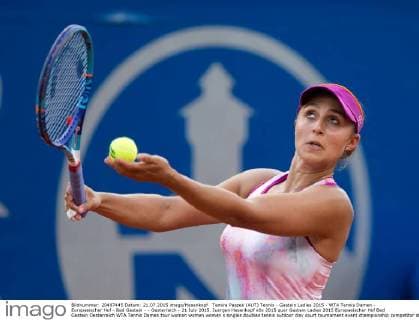 Tamira Paszek (AUT) Tennis - Gastein Ladies 2015 - WTA Tennis Damen - Europaeischer Hof - Bad Gastein - - Oesterreich - 21 July 2015. Juergen Hasenkopf