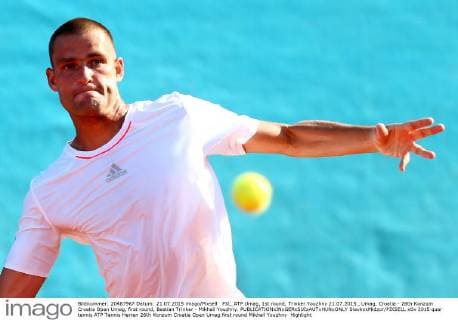 PXL_ATP Umag, 1st round, Trinker Youzhny 21.07.2015., Umag, Croatia - 26th Konzum Croatia Open Umag, first round, Bastian Trinker - Mikhail Youzhny.  SlavkoxMidzor PIXSELL