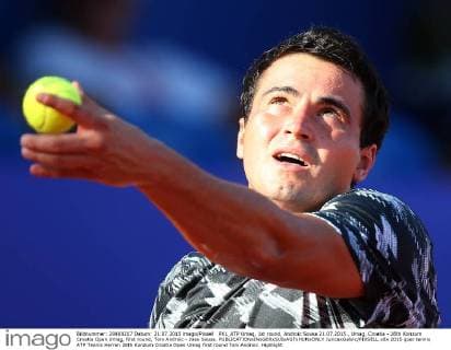 PXL_ATP Umag, 1st round, Androic Sousa 21.07.2015., Umag, Croatia - 26th Konzum Croatia Open Umag, first round, Toni Androic - Joao Sousa.  JuricaxGaloic PIXSELL