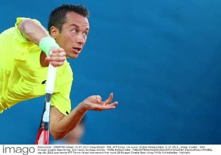 PXL_ATP Umag, 1st round, Giraldo Kohlschreiber 21.07.2015., Umag, Croatia - 26th Konzum Croatia Open Umag, first round, Santiago Giraldo - Phillip Kohlschreiber.  SlavkoxMidzor PIXSELL