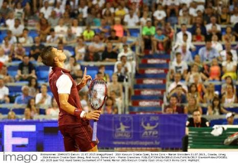 26th Konzum Croatia Open, Borna Coric - Marcel Granollers 21.07.2015., Croatia, Umag - 26th Konzum Croatia Open Umag, first round, Borna Coric - Marcel Granollers.  SlavkoxMidzor PIXSELL