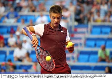 26th Konzum Croatia Open, Borna Coric - Marcel Granollers 21.07.2015., Croatia, Umag - 26th Konzum Croatia Open Umag, first round, Borna Coric - Marcel Granollers.  JuricaxGaloic PIXSELL