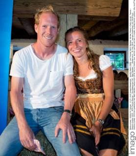 Annika Beck (GER) und Trainer Mark Derksen bei der Player s Party,privat, Tennis - Gastein Ladies 2015 - WTA Tennis Damen - Europaeischer Hof - Bad Gastein - - Oesterreich - 21 July 2015. Juergen Hasenkopf