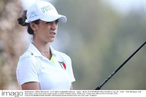 GOLF - IELAC 2015 FROHNLEITEN,AUSTRIA,22.JUL.15 - GOLF - EGA, European Golf Association, International European Ladies Amateur Championship, GC Murhof. Image shows Bianca Maria Fabrizio (ITA). GEPAxpictures xAndreasxPranter