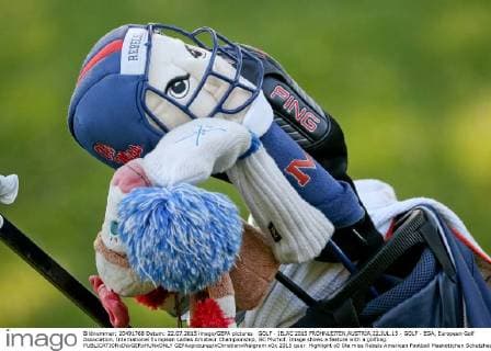 GOLF - IELAC 2015 FROHNLEITEN,AUSTRIA,22.JUL.15 - GOLF - EGA, European Golf Association, International European Ladies Amateur Championship, GC Murhof. Image shows a feature with a golfbag. GEPAxpictures xChristianxWalgram