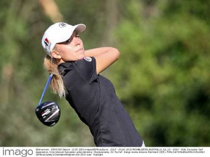 GOLF - IELAC 2015 FROHNLEITEN,AUSTRIA,22.JUL.15 - GOLF - EGA, European Golf Association, International European Ladies Amateur Championship, GC Murhof. Image shows Antonia Eberhard (GER). GEPAxpictures xChristianxWalgram