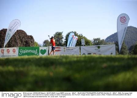 GOLF - IELAC 2015 FROHNLEITEN,AUSTRIA,22.JUL.15 - GOLF - EGA, European Golf Association, International European Ladies Amateur Championship, GC Murhof. Image shows Agathe Laisne (FRA). GEPAxpictures xAndreasxPranter