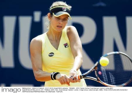 TENNIS - WTA Tennis Damen Nuernberger Gastein Ladies BAD GASTEIN,AUSTRIA,23.JUL.15 - TENNIS - WTA Tour, Nuernberger Gastein Ladies. Image shows Julia Goerges (GER). GEPAxpictures xMatthiasxHauer