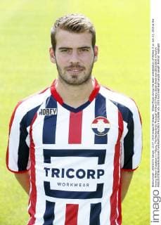 Wiljan Pluim during the team presentation of Willem II on July 23, 2015 at the Koning Willem II stadium in Tilburg, The Netherlands Photocall Willem II Tilburg Dutch Eredivisie 2015 2016 xVIxxIVx 4125298