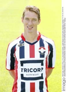 Robert Braber during the team presentation of Willem II on July 23, 2015 at the Koning Willem II stadium in Tilburg, The Netherlands Photocall Willem II Tilburg Dutch Eredivisie 2015 2016 xVIxxIVx 4125313