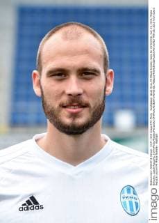 Goalkeeper Jakub Divis, FK Mlada Boleslav team for 2015 2016, July 13, 2015, Mlada Boleslav, Czech Republic. (CTKxPhoto RadekxPetrasek) CTKPhotoP201507140756301  PER