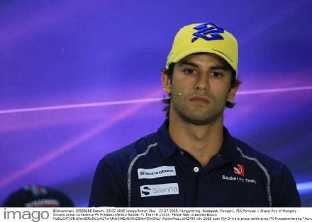23.07.2015. Hungaroring, Budapest, Hungary. FIA Formual 1 Grand Prix of Hungary. Drivers press conference PK Pressekonferenz Sauber F1 Team & x2013; Felipe Nasr xLeannexBoonx  ActionPlus11642789